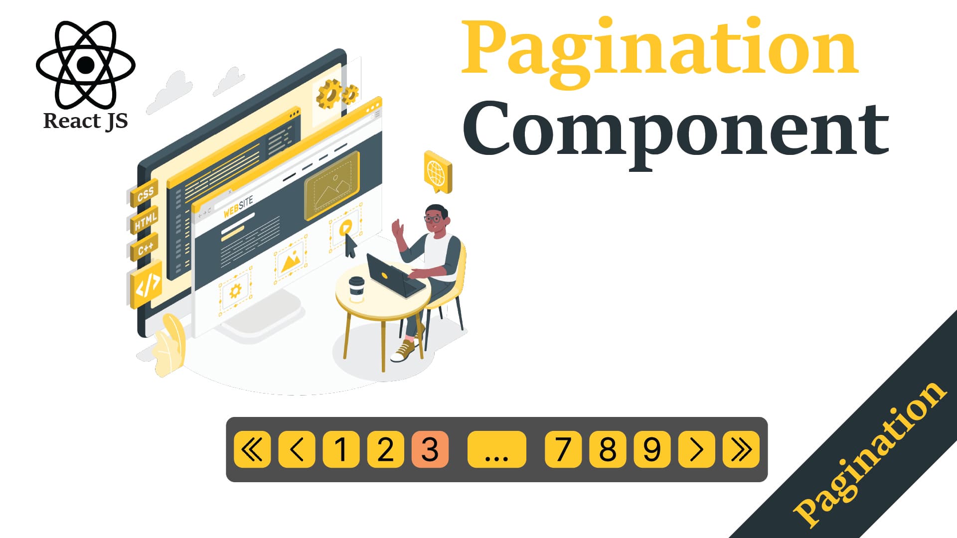 Build A Custom Pagination Component In ReactJS From Scratch